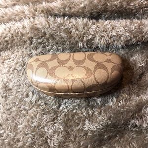 AUTHENTIC coach glasses case